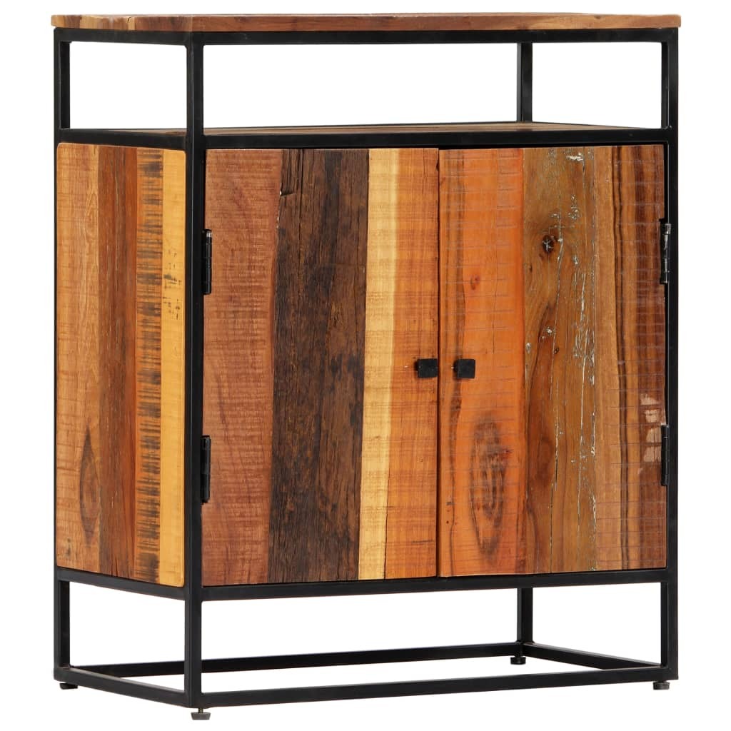"Gladstone" Side Cabinet 60x35x76 cm Solid Reclaimed Wood and Steel