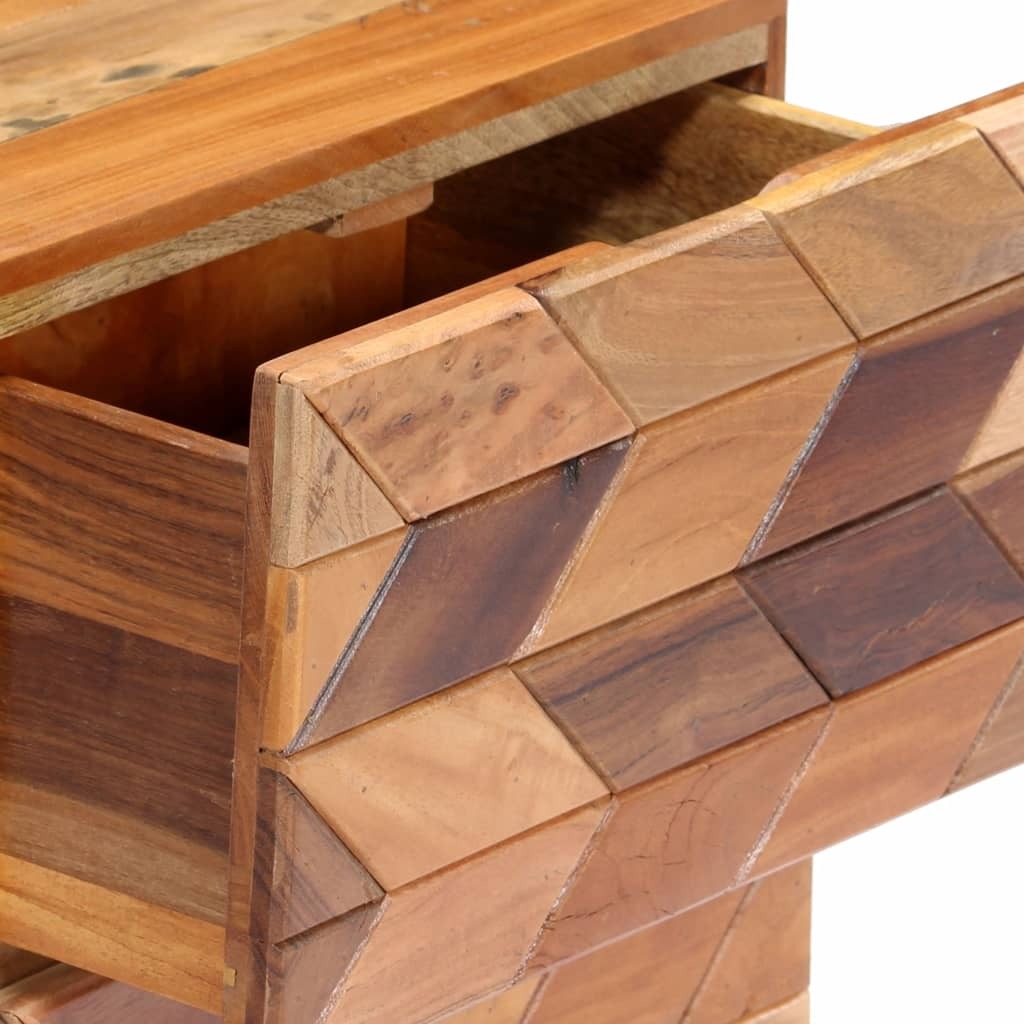"Glamis" Bedside Cabinet 40x30x50 cm Solid Reclaimed Wood