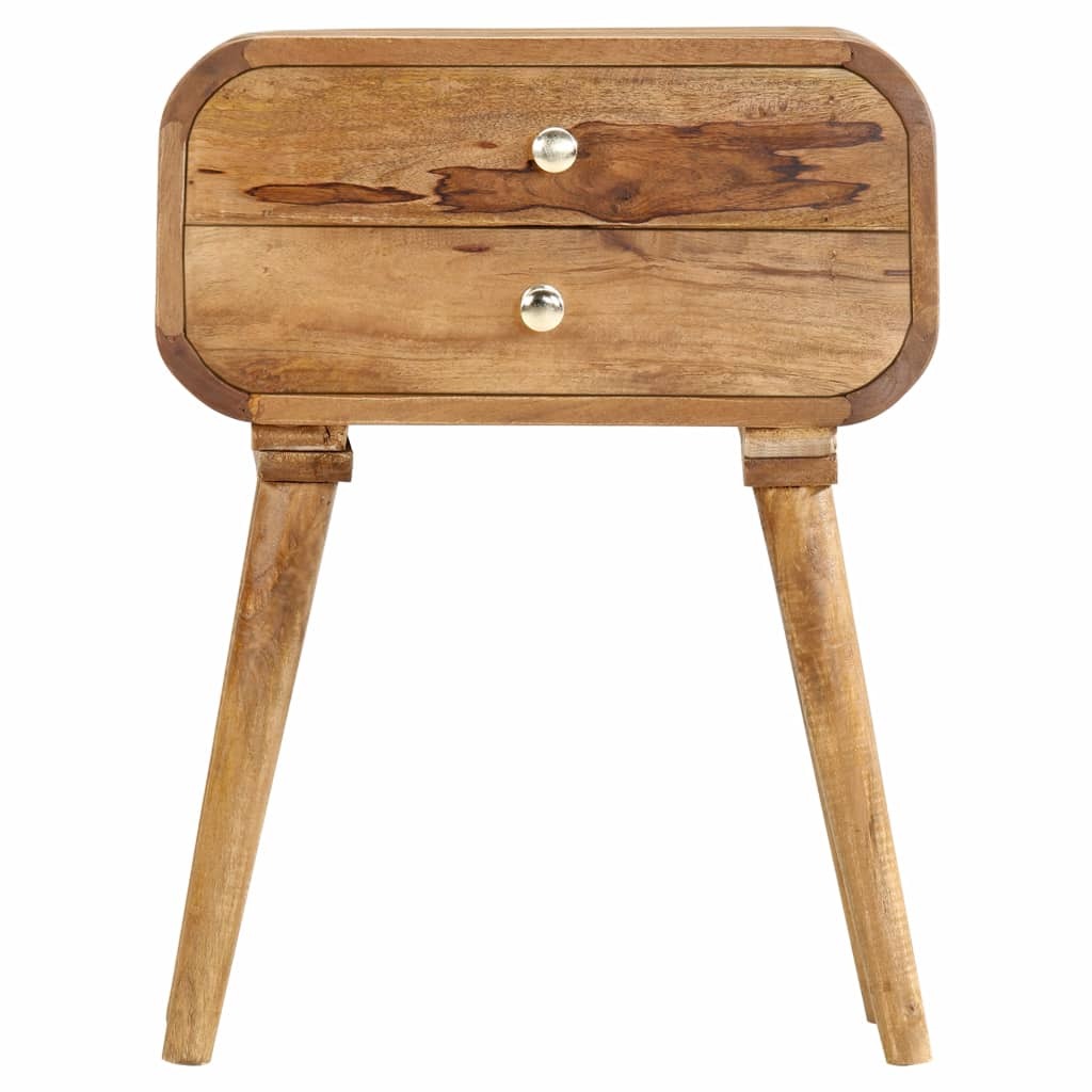 "Gore" Bedside Cabinet 43x30x58 cm Solid Mango Wood
