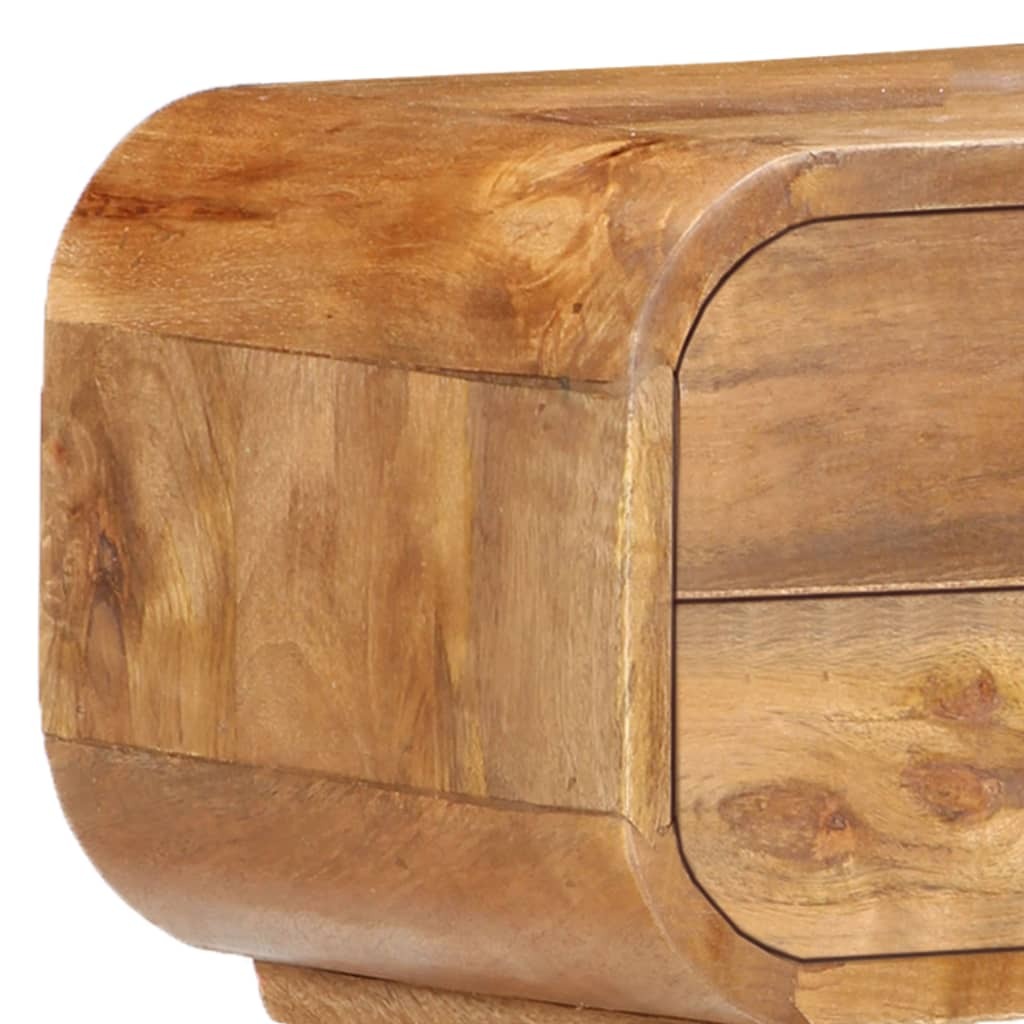 "Gore" Bedside Cabinet 43x30x58 cm Solid Mango Wood