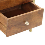 "Graham" Bedside Cabinet 40x35x50 cm Solid Mango Wood