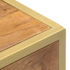 "Graham" Bedside Cabinet 40x35x50 cm Solid Mango Wood
