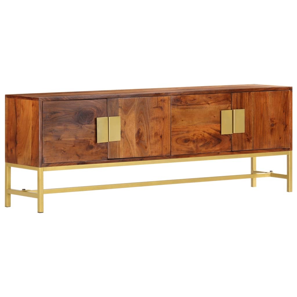 "Gumbuya" TV Cabinet 140x30x50 cm Solid Acacia Wood