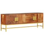 "Gumbuya" TV Cabinet 140x30x50 cm Solid Acacia Wood