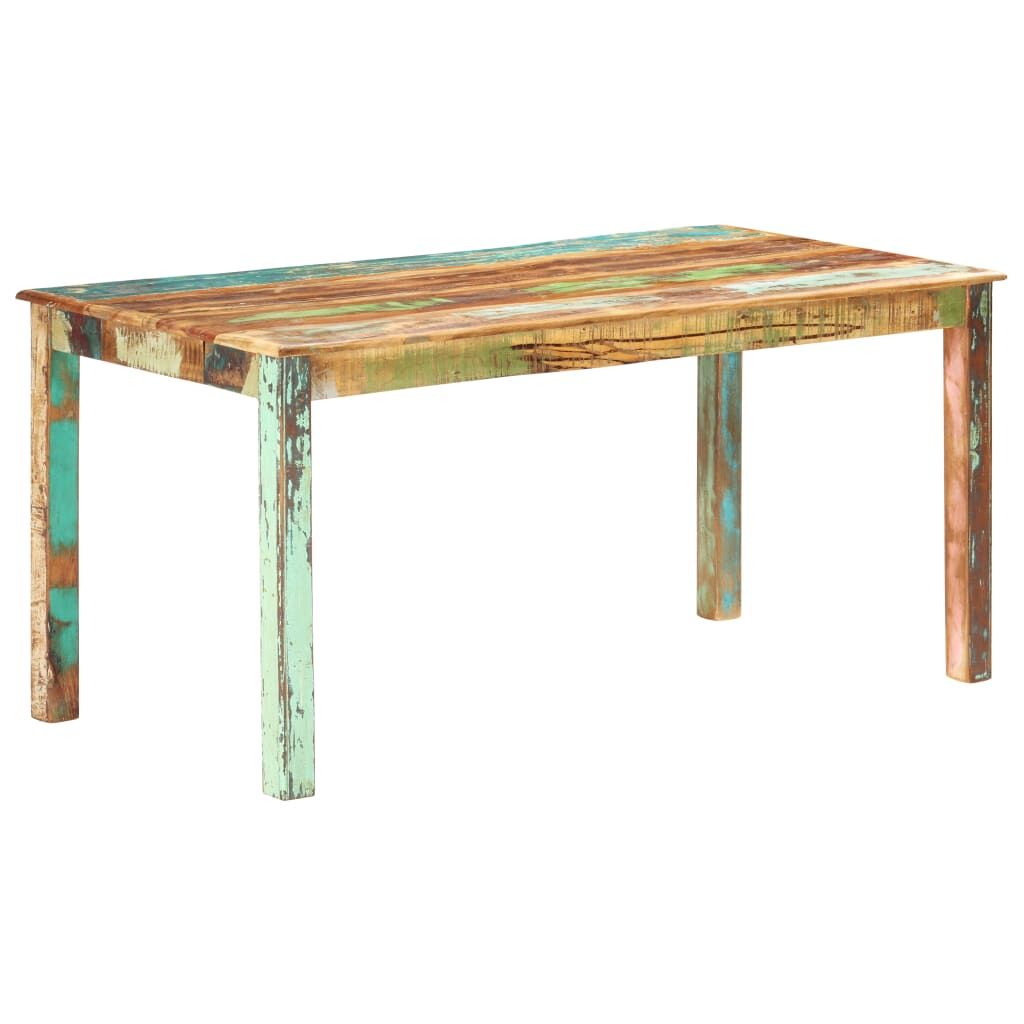 "Coronation" Dining Table Solid Reclaimed Wood 160x80x76 cm