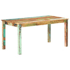 "Coronation" Dining Table Solid Reclaimed Wood 160x80x76 cm