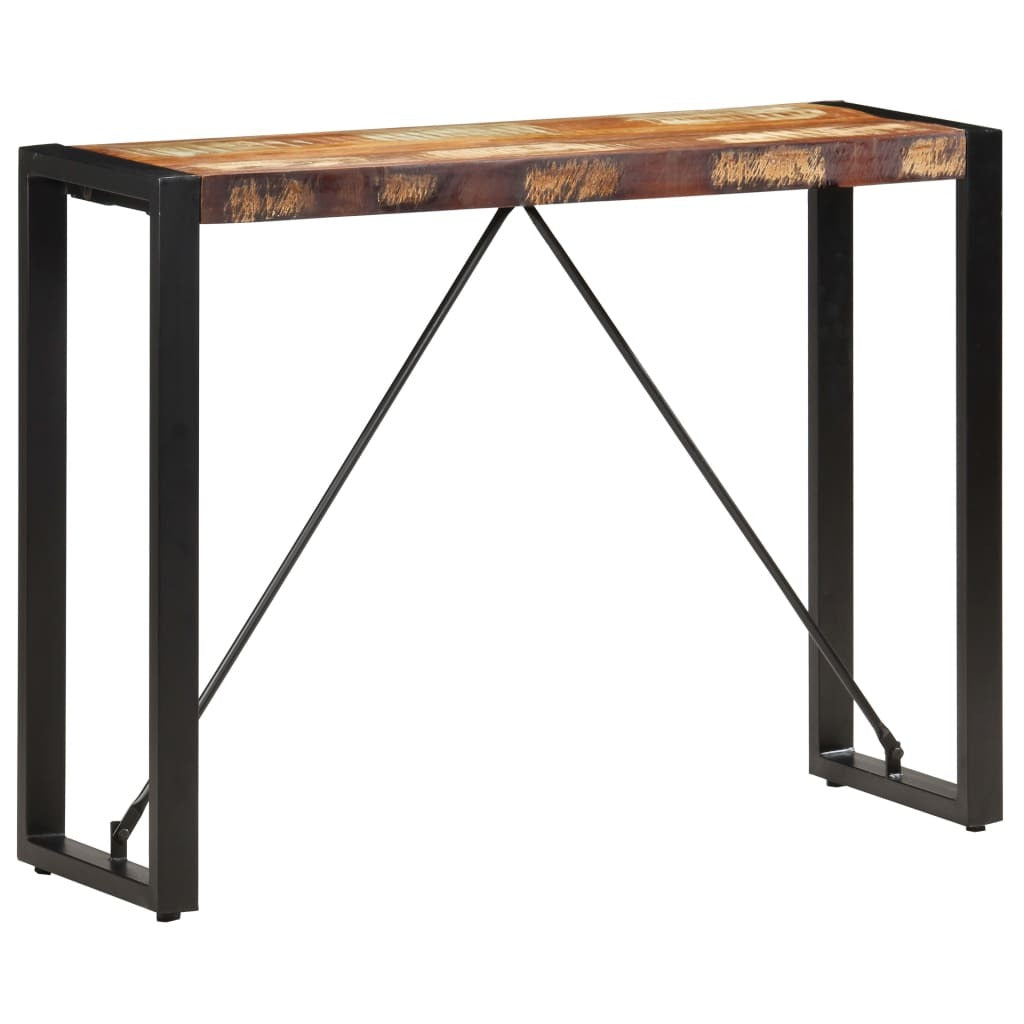 "Heather" Console Table 110x35x76 cm Solid Reclaimed Wood