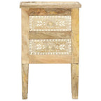 "Cottrell" Hand Painted Bedside Cabinet 40x30x60 cm Solid Mango Wood