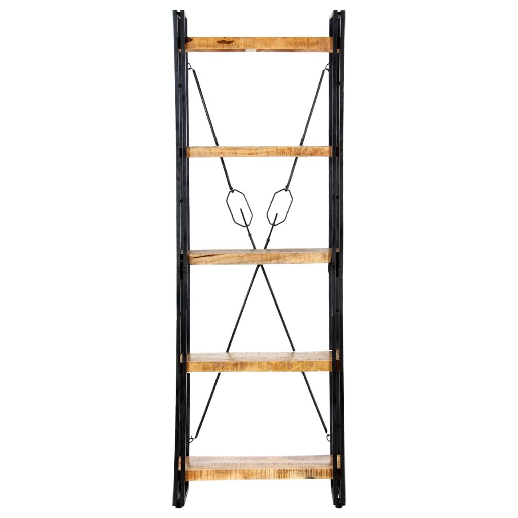 "Pearce" 5-Tier Bookcase 60x30x180 cm Solid Mango Wood