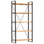 "Jamberoo" 5-Tier Bookcase 90x30x180 cm Solid Acacia Wood