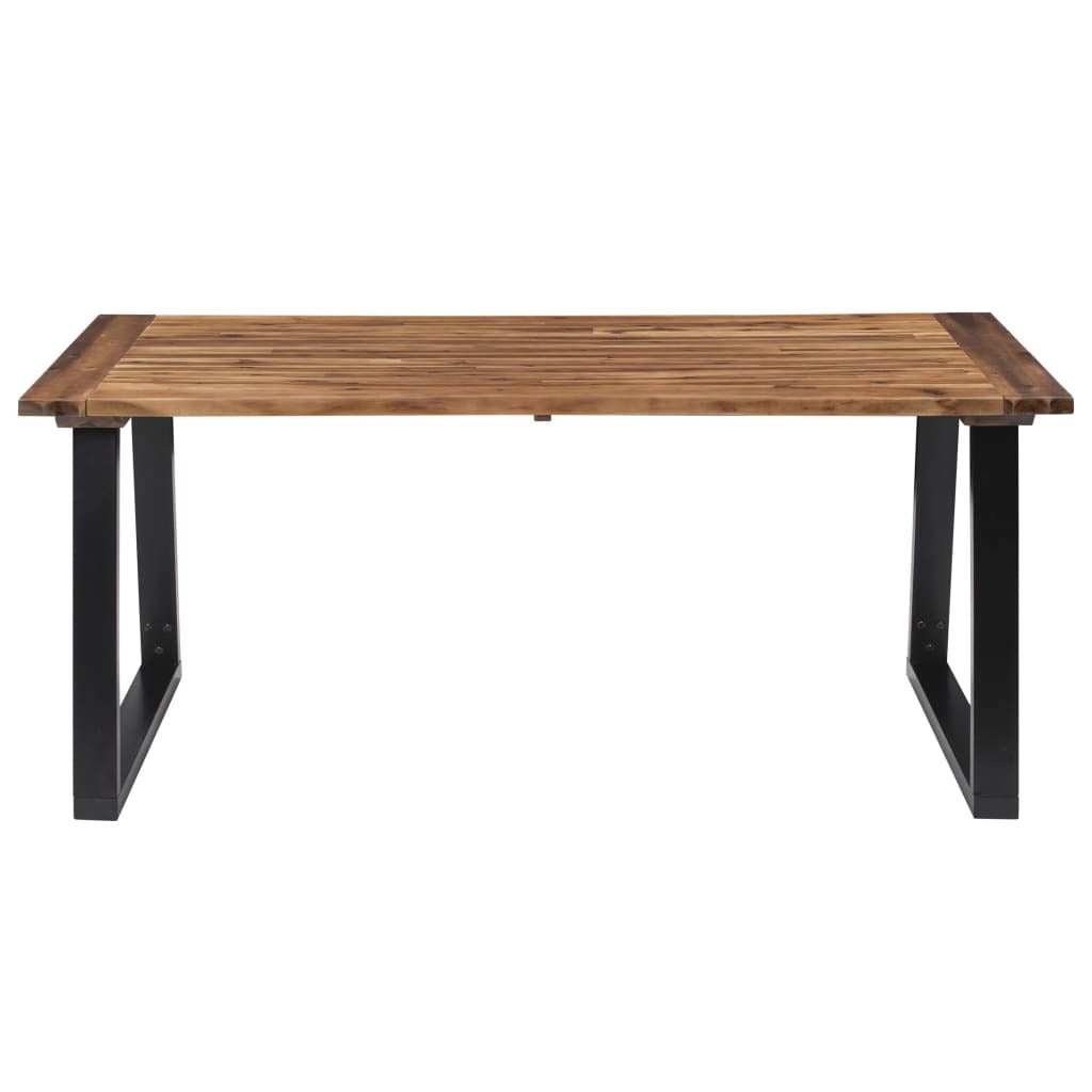 "Jennifer" Dining Table Solid Acacia Wood 180x90 cm