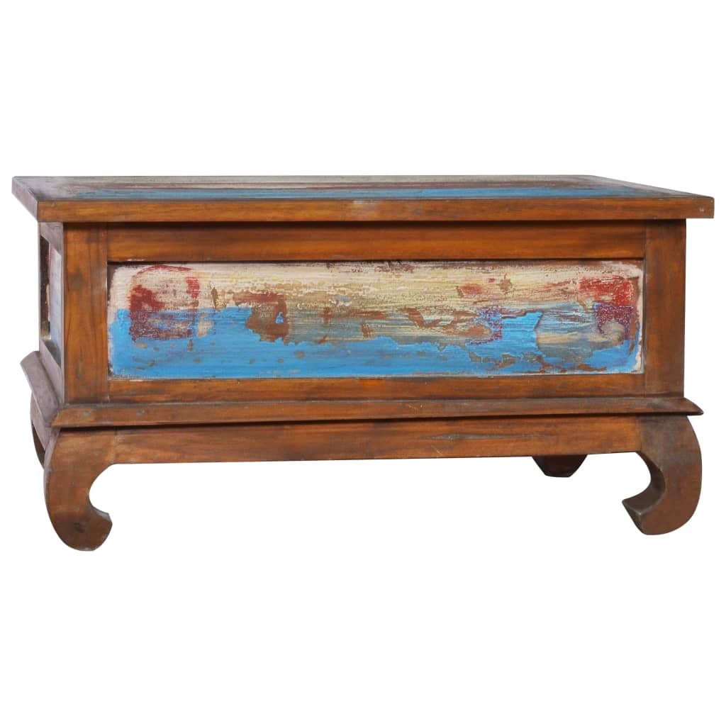 "Ruby" Coffee Table 80x50x40 cm Reclaimed Teak Wood
