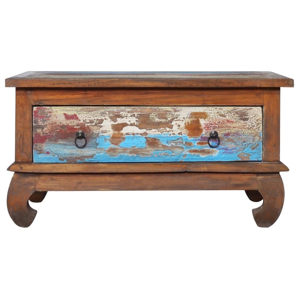 "Ruby" Coffee Table 80x50x40 cm Reclaimed Teak Wood