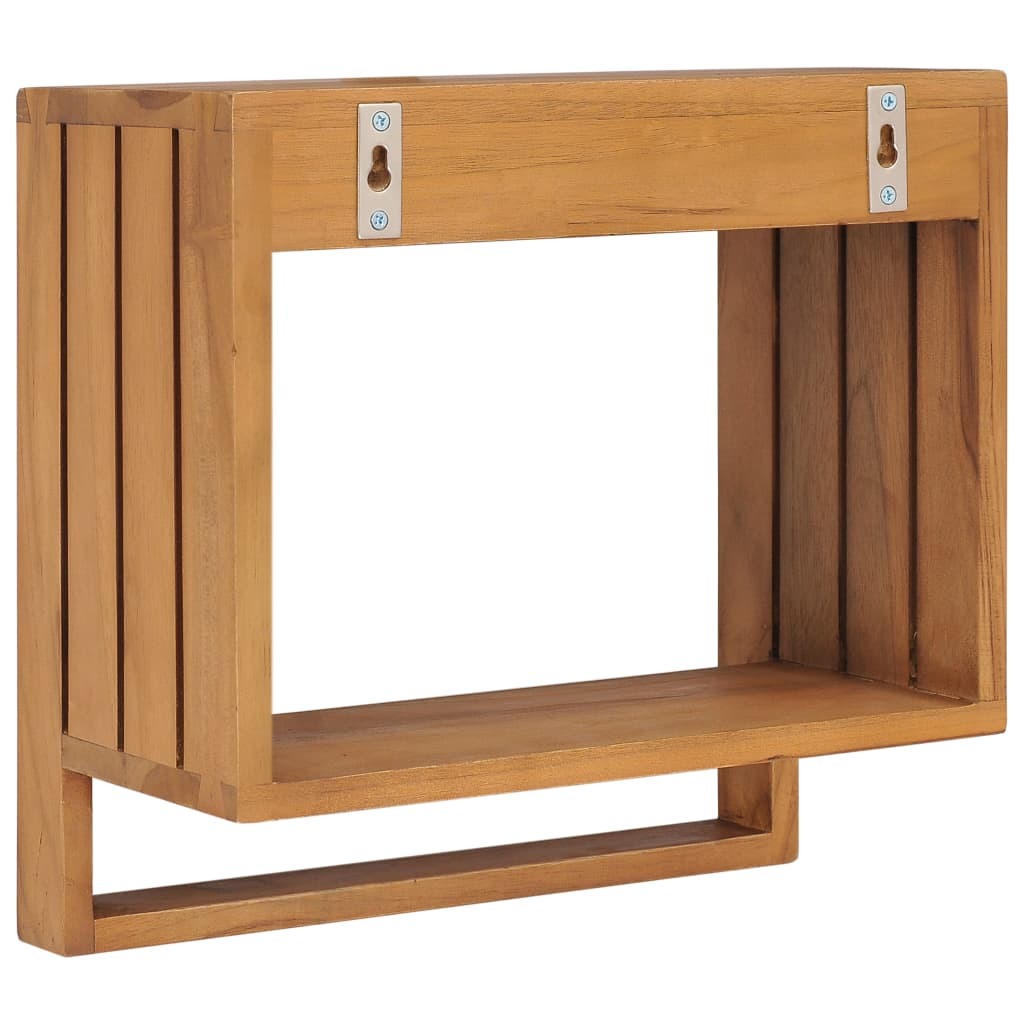"John" Wall-mounted Towel Rack 35x20x35 cm Solid Teak Wood