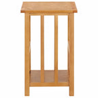 "Lakeview" Solid Oak Wood and MDF Magazine Table