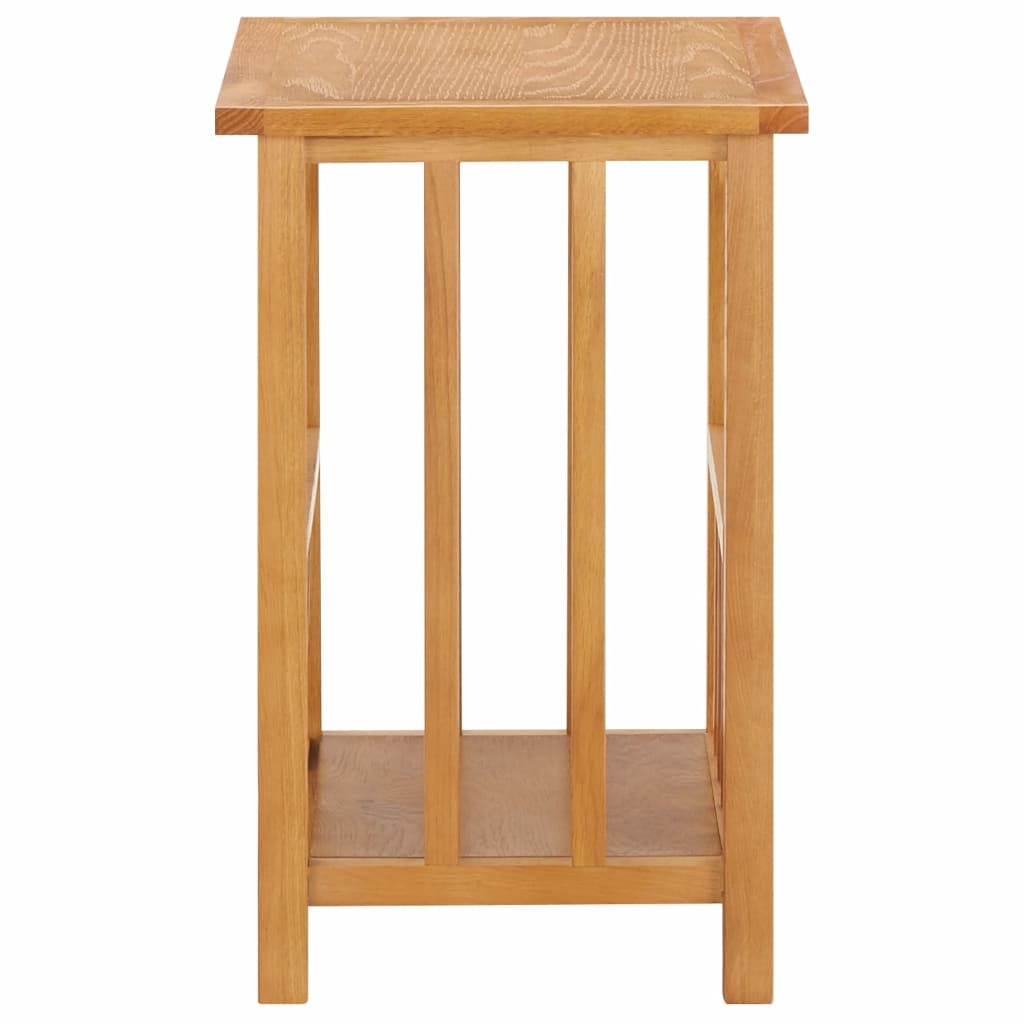 "Lakeview" Solid Oak Wood and MDF Magazine Table