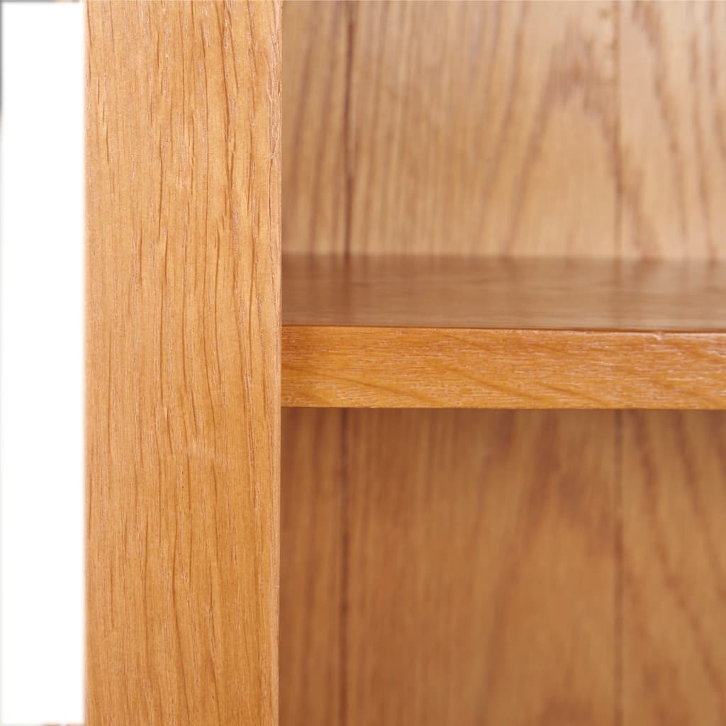 "Grevillea Grove" Solid Oak Wood and MDF Narrow Bookcase