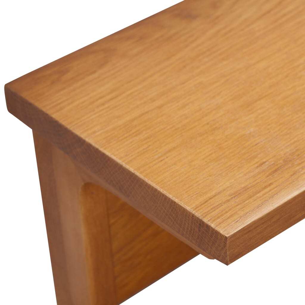 "Stone Pine" Solid Oak Wood Coat Rack 60 cm