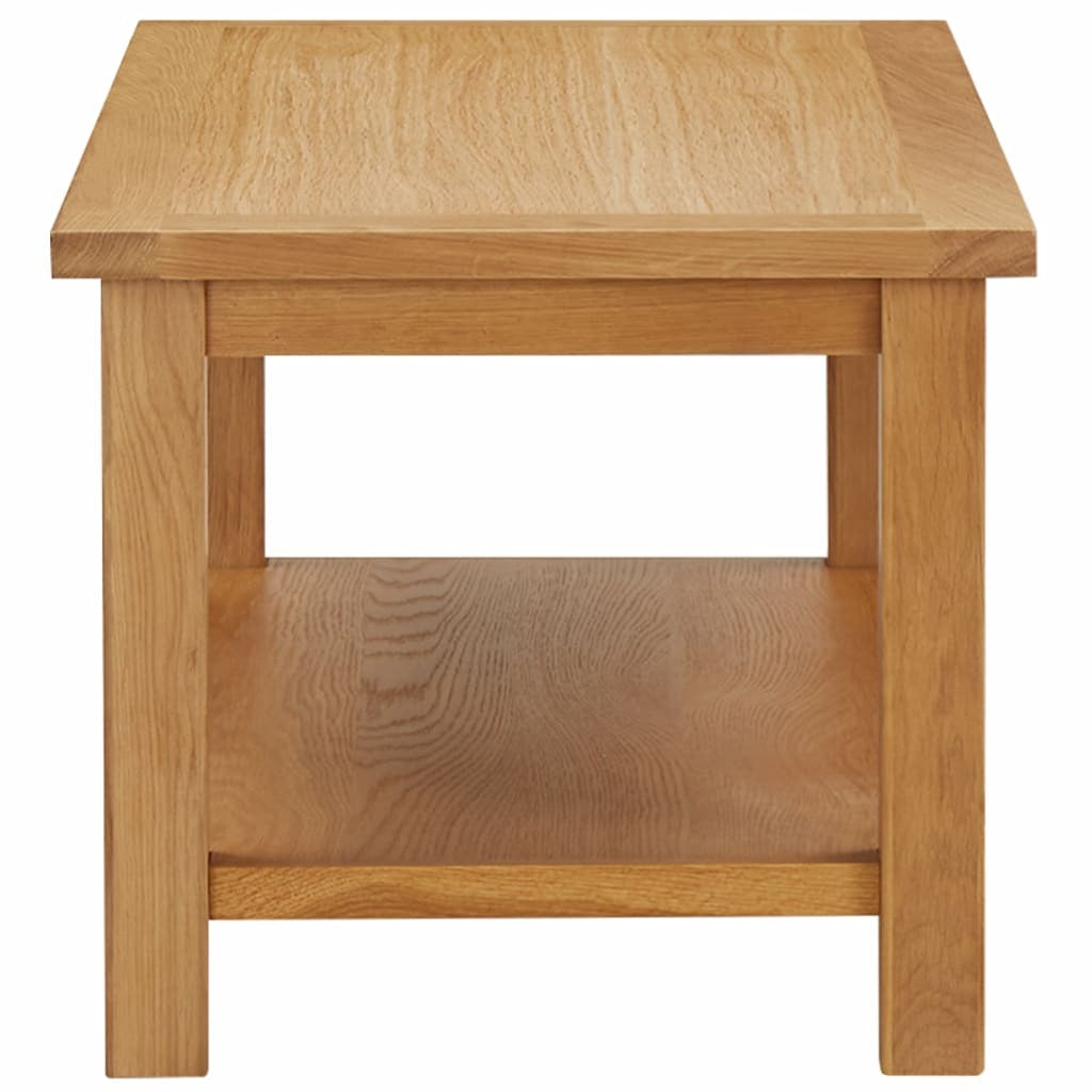 "Wyldwood" Solid Oak Wood Coffee Table 90x45x40 cm