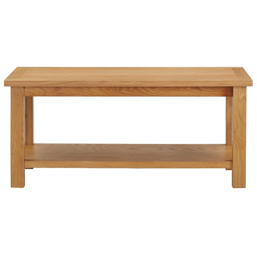 "Wyldwood" Solid Oak Wood Coffee Table 90x45x40 cm