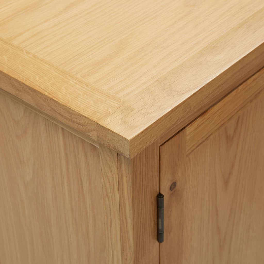 "Oakland" Solid Oak Wood Cupboard 45x32x85 cm