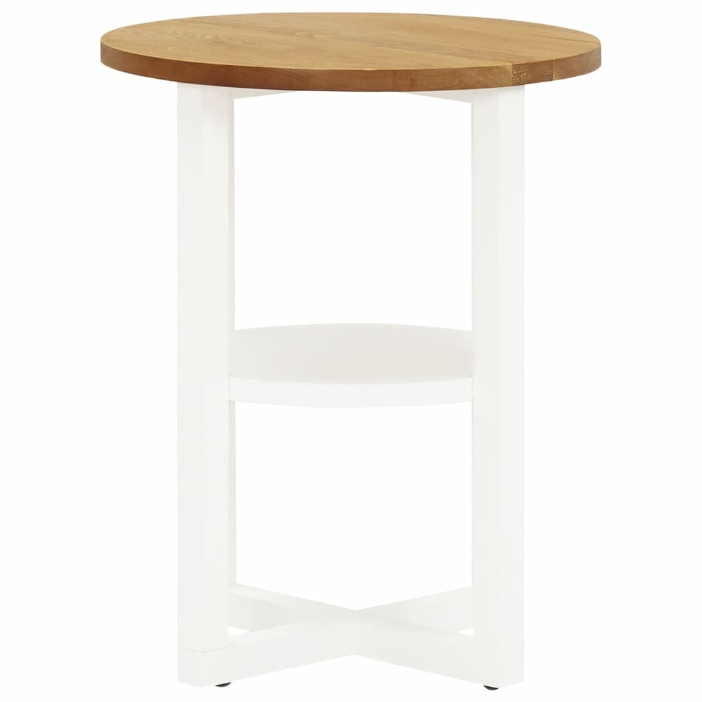 "Inglewood" Solid Oak Wood Lamp Table 40x50 cm