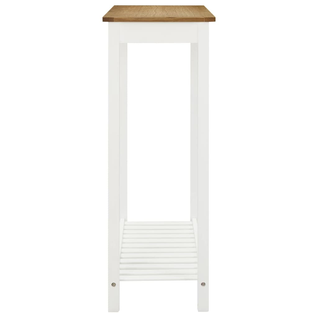 "Salamander Grove" Solid Oak Wood Bar Table 100x40x110 cm