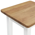 "Rubie" Bar Stools 2 pcs Solid Oak Wood