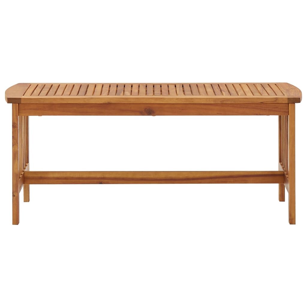"Davis" Coffee Table 102x50x43 cm Solid Acacia Wood