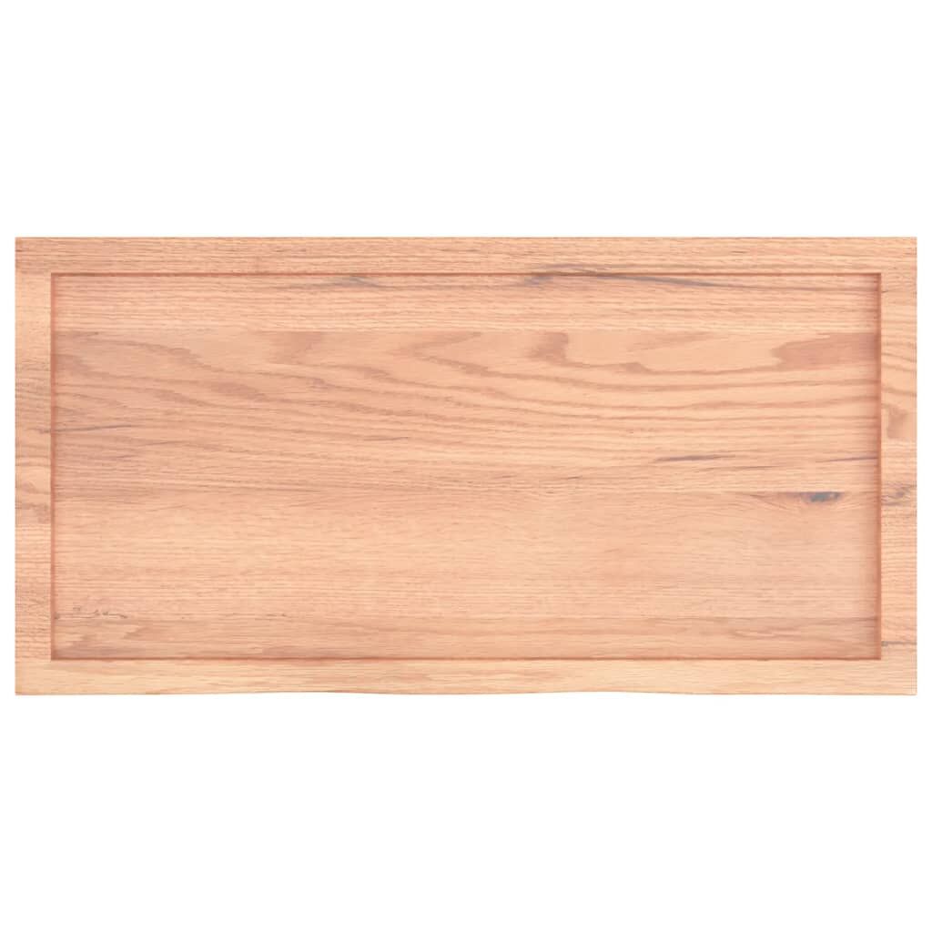 "Jasper" Table Top Only (Legs Not Included) - Table Top Light Brown 100x50x4 c