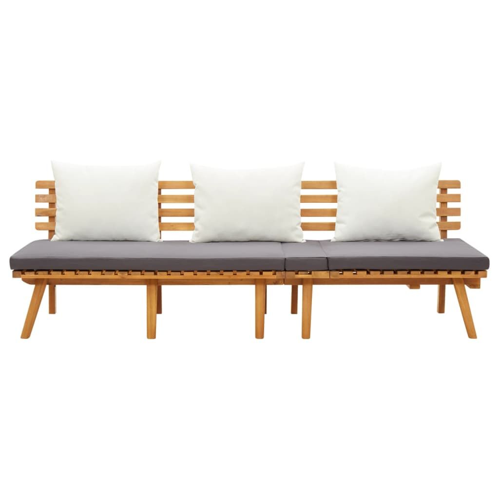 "Jenner" Garden Day Bed 200x65 cm Solid Wood Acacia