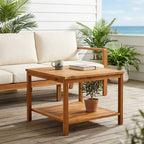 "Jindabyne" Coffee Table 60x60x45 cm Solid Acacia Wood