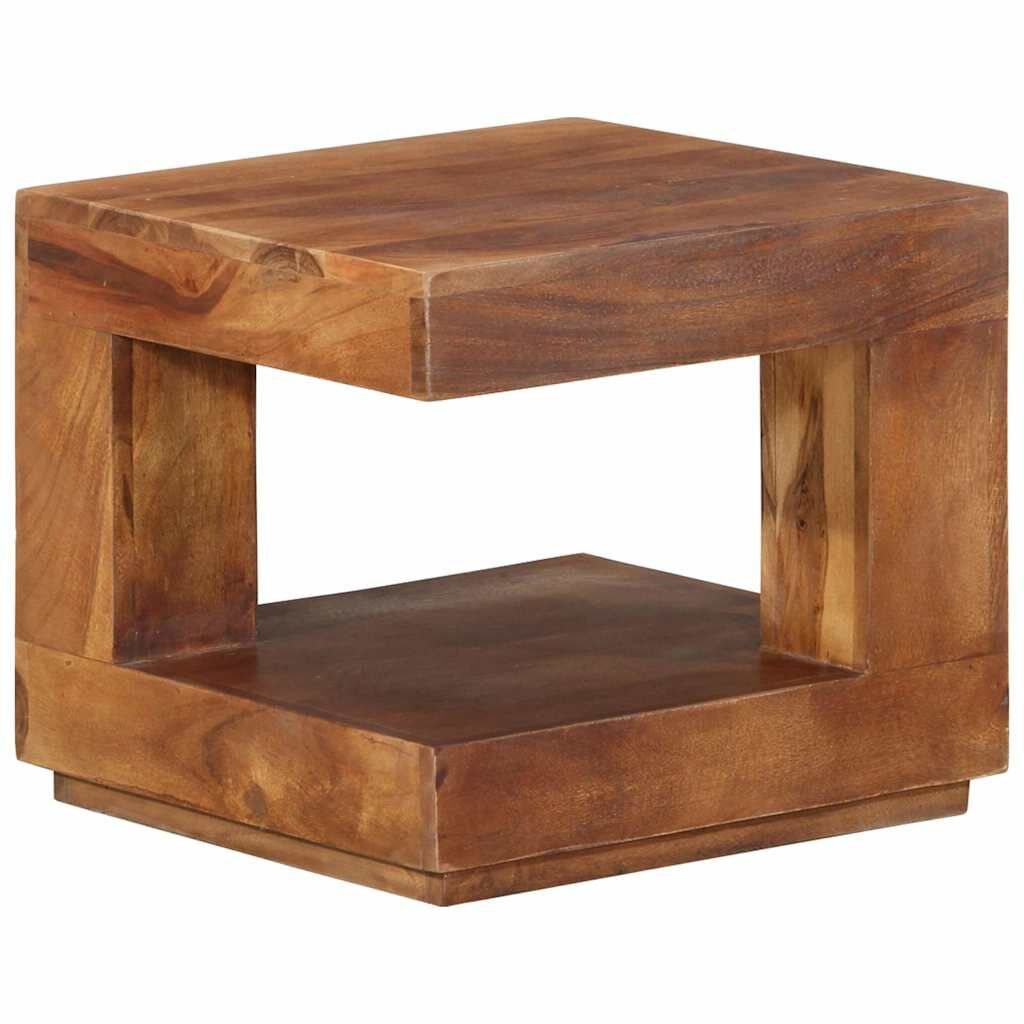 "Joan" Coffee Table 45x45x40 cm Solid Wood Acacia