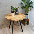 "Peninsula" Mango Wood Bistro Table 80cm Diameter