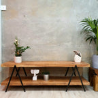 "Penola" Solid Acacia Wood TV Unit/Entertainment Stand
