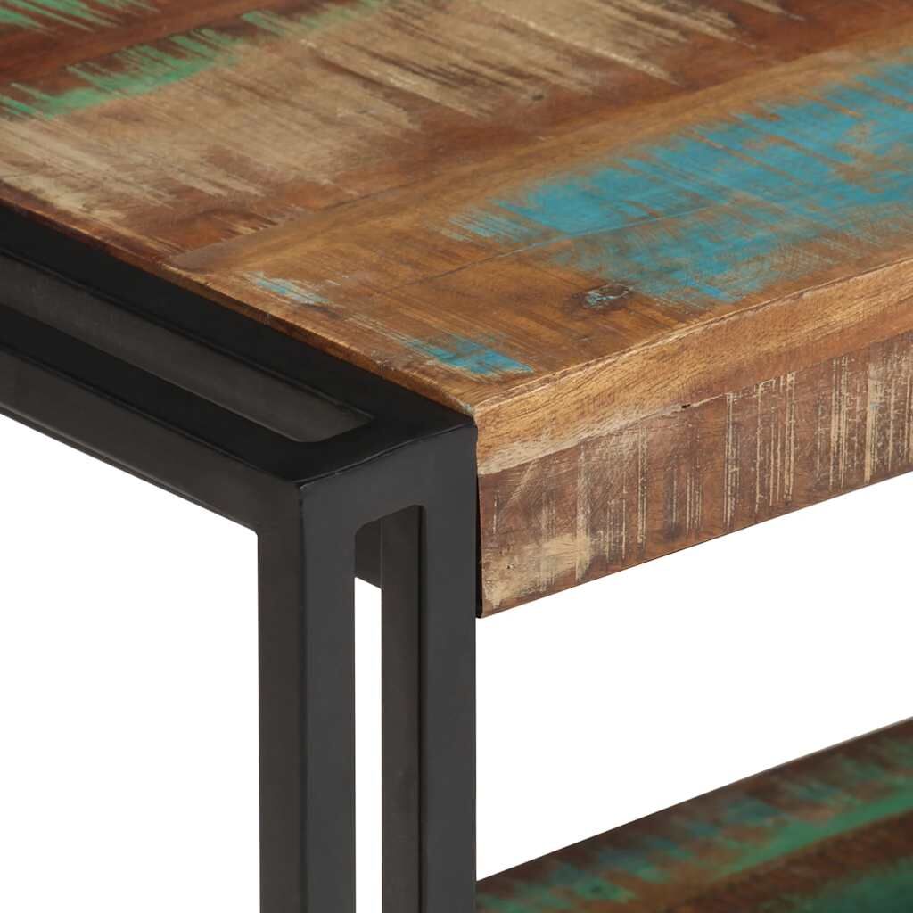"Kenneth" TV Cabinet 120x30x40 cm Solid Reclaimed Wood
