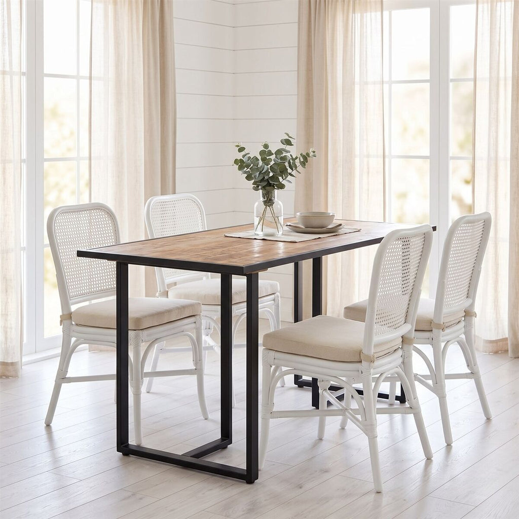 "Keswick" Dining Table 120 cm Rough Mango Wood