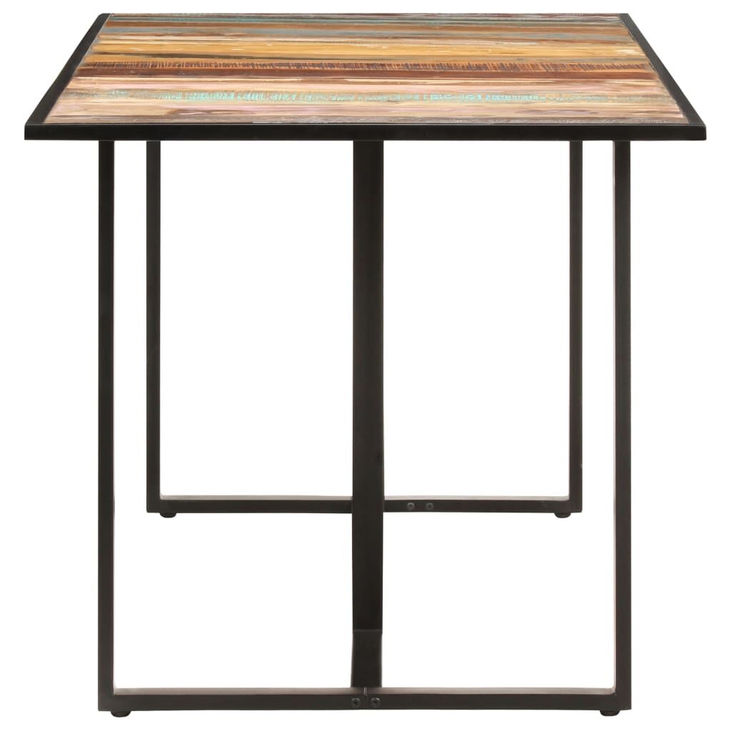 "Kiah" Dining Table 160 cm Solid Reclaimed Wood