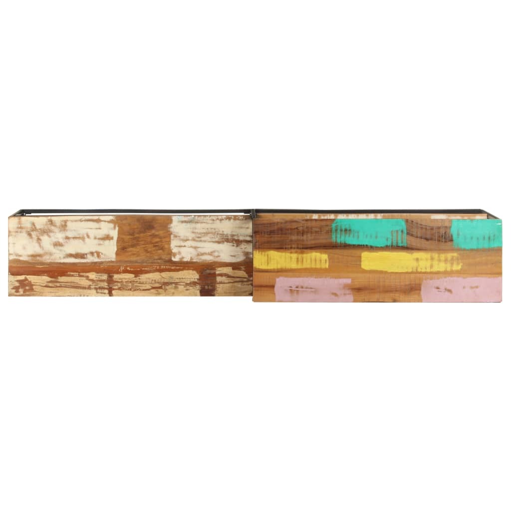 "Karen" TV Cabinet 180x30x50 cm Solid Reclaimed Wood