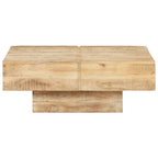 "Spencer" Solid Timber Coffee Table 80x80 cm