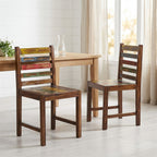 "Purri" Dining Chairs 2 pcs Solid Reclaimed Wood