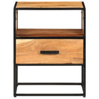 "Raemot" Bed Cabinet 40x30x50 cm Solid Acacia Wood