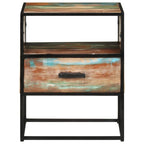 "Reppan" Bed Cabinet 40x30x50 cm Solid Reclaimed Wood