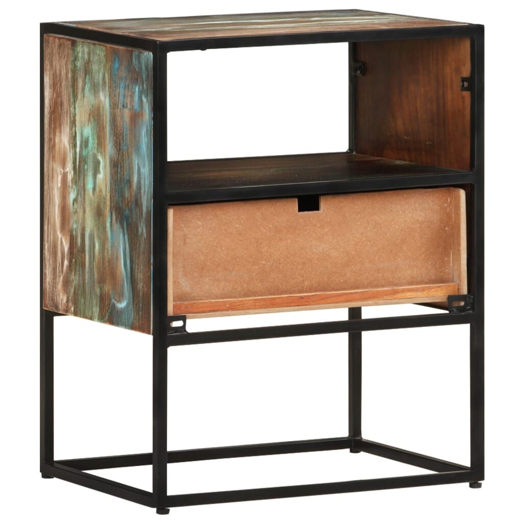 "Reppan" Bed Cabinet 40x30x50 cm Solid Reclaimed Wood