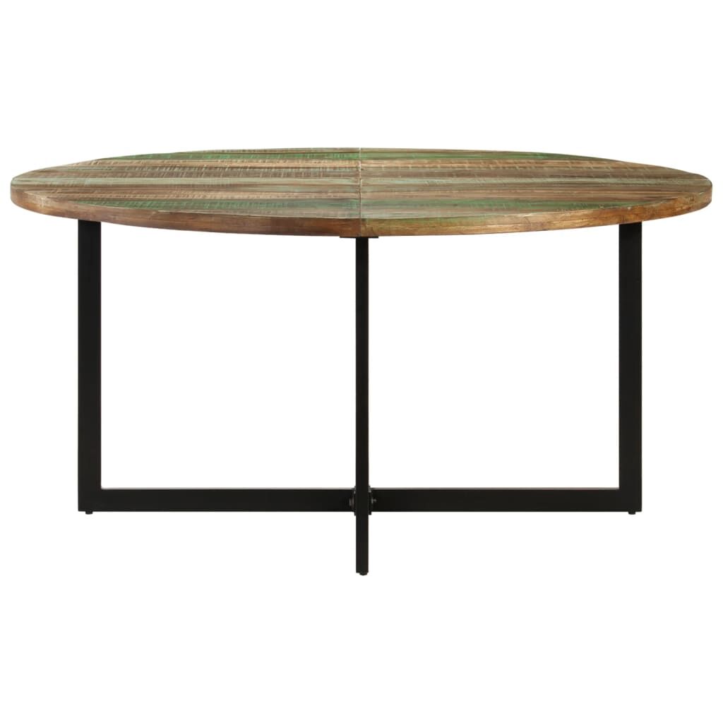 "Rowe" Dining Table 150x75 cm Solid Wood Reclaimed