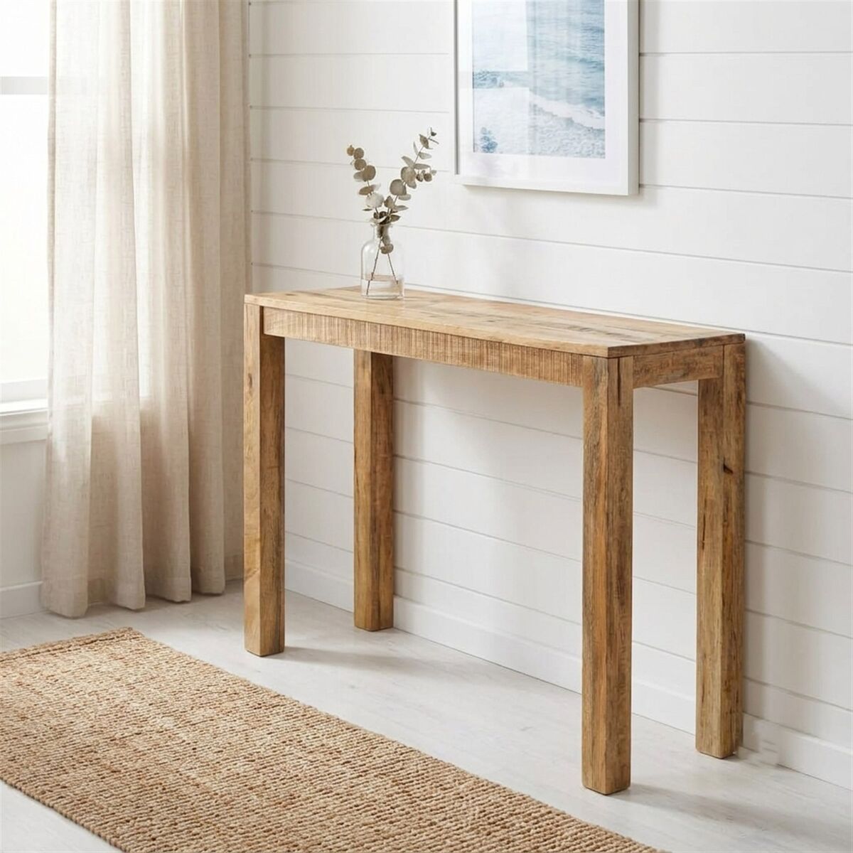 "Salamander" Console Table 110x35x76 cm Rough Mango Wood