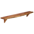 "Salisbury" Wall Shelves 2 pcs 110x20x18 cm Solid Wood Acacia (Set of 2)