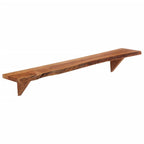 "Salisbury" Wall Shelves 2 pcs 110x20x18 cm Solid Wood Acacia (Set of 2)
