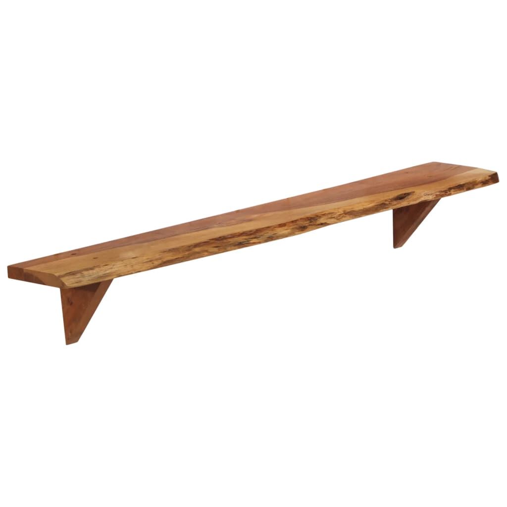 "Salisbury" Wall Shelves 2 pcs 110x20x18 cm Solid Wood Acacia (Set of 2)