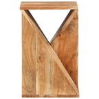 "Sarah" Side Table 35x35x55 cm Solid Wood Acacia